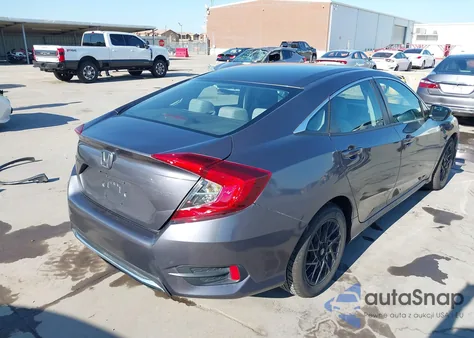 2019 Honda Civic Lx из США, поврежденный, VIN 2HGFC2F69KH589980